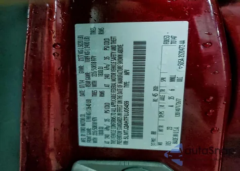 2015 Lincoln Mkc z USA, uszkodzony, nr VIN 5LMTJ2AH7FUJ05459